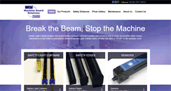 Desktop Screenshot of machineguardsolutions.com